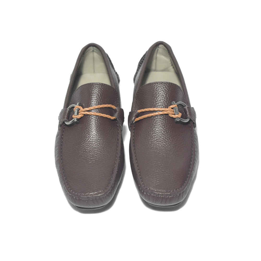 Salvatore Ferragamo Brown Premium Quality Loafer-3