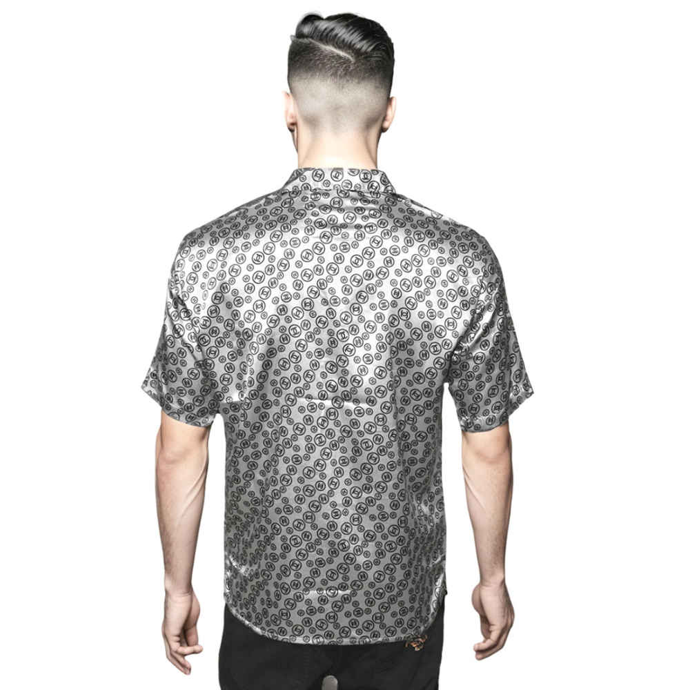 Chanel Grey Premium Quality Shirt-thumb-1