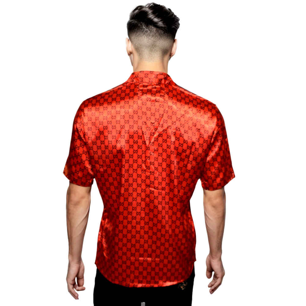 Gucci Red Premium Quality Shirt-1