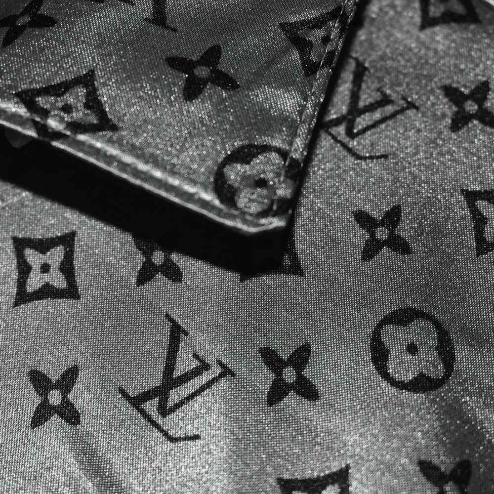 Louis Vuitton Grey Premium Quality Shirt-thumb-3