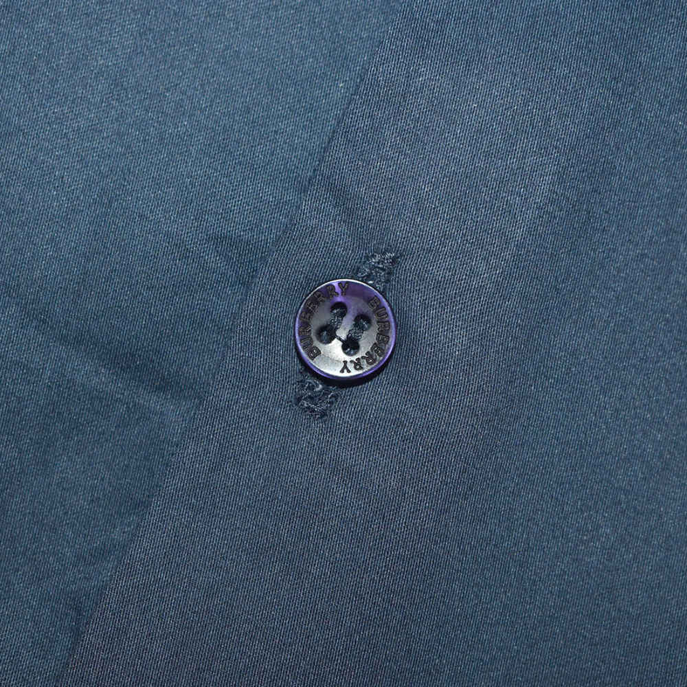 Burberry Embroidered Premium Navy Blue Kids Shirt-5