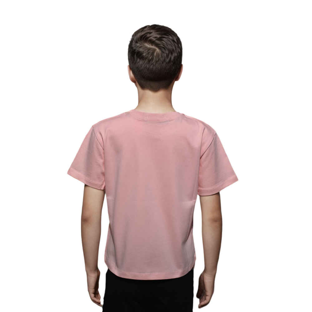 Fendi Teddy Print Pink Kids T-shirt-1