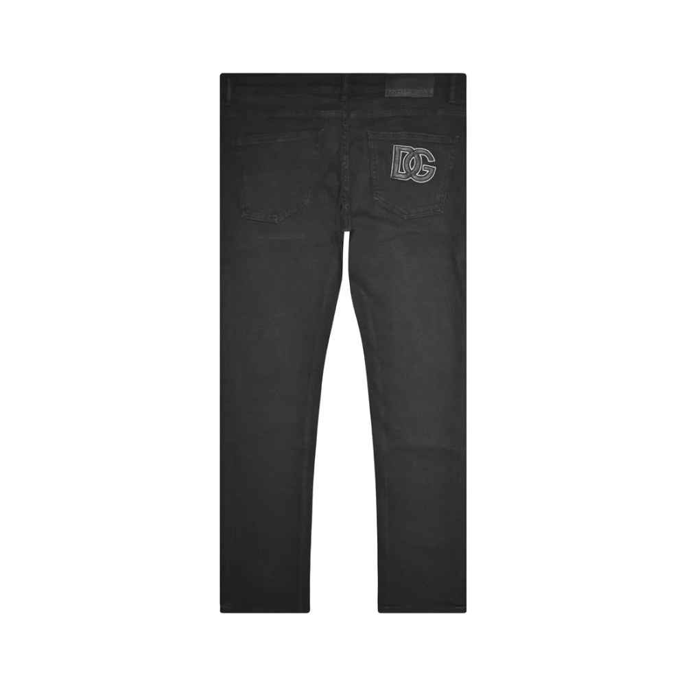 Dolce & Gabbana Black Premium Quality Jeans-thumb-5