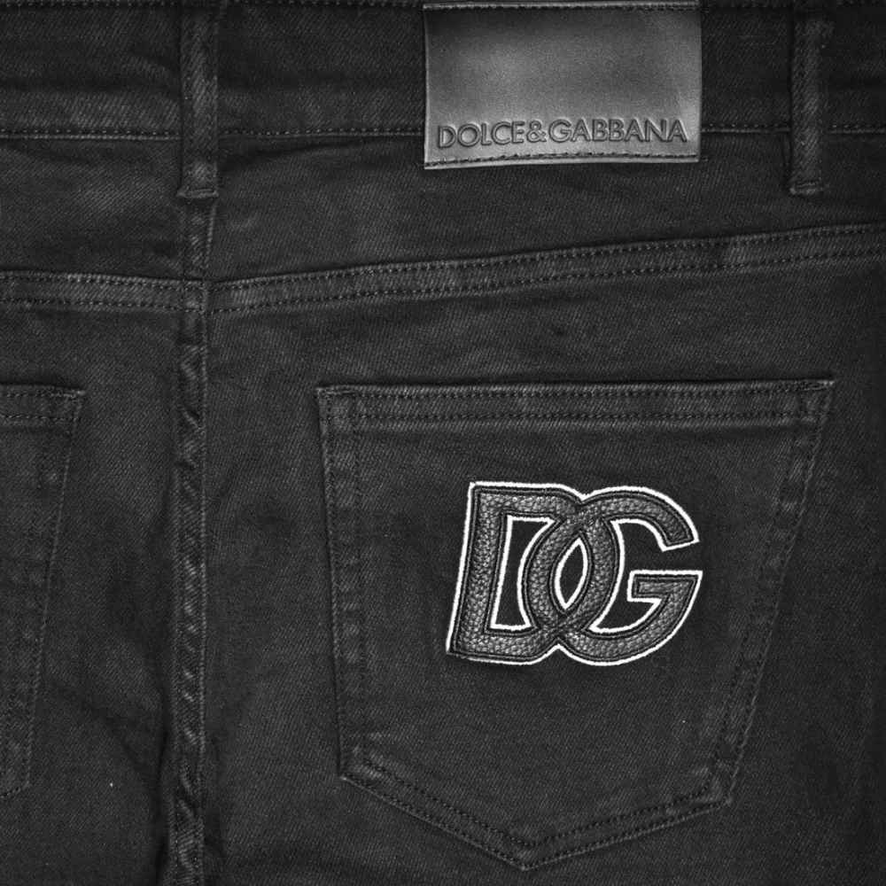 Dolce & Gabbana Black Premium Quality Jeans-thumb-3