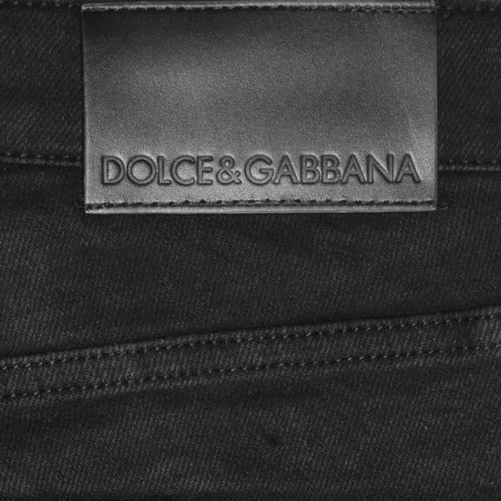 Dolce & Gabbana Black Premium Quality Jeans-thumb-4