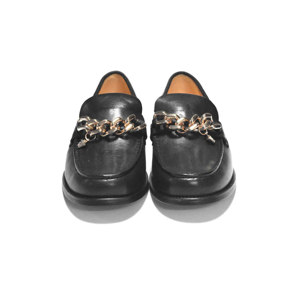 Versace Black Premium Quality Loafers-3