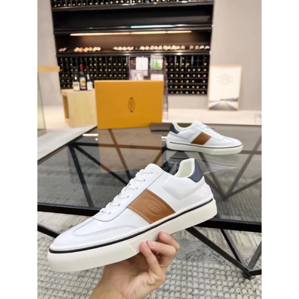 TOD'S White Premium Quality Sneakers-3