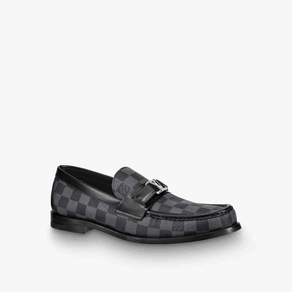 Louis Vuitton Black Premium Quality Loafers-3