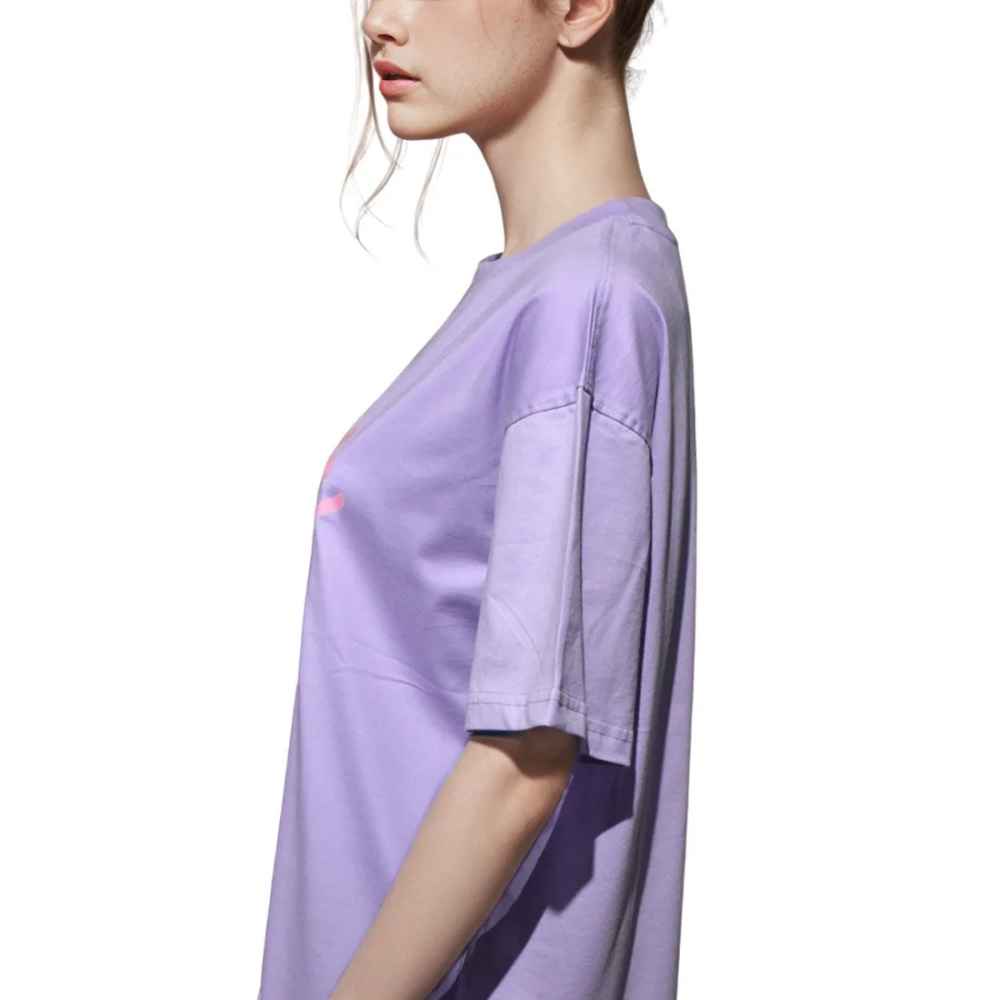 Zara Purple Premium Quality Women T-shirt-2