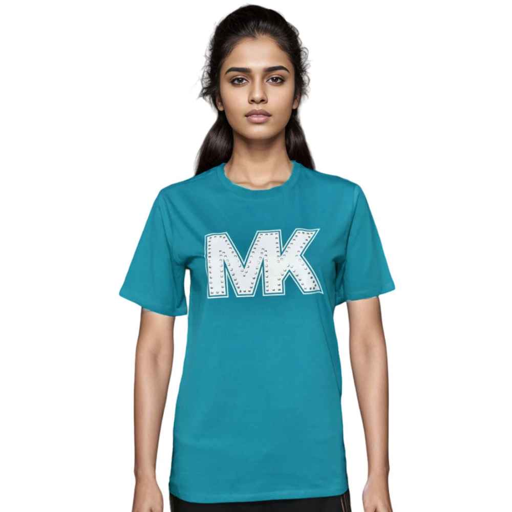 Michael Kors Blue Premium Quality Women T-shirt-thumb-0