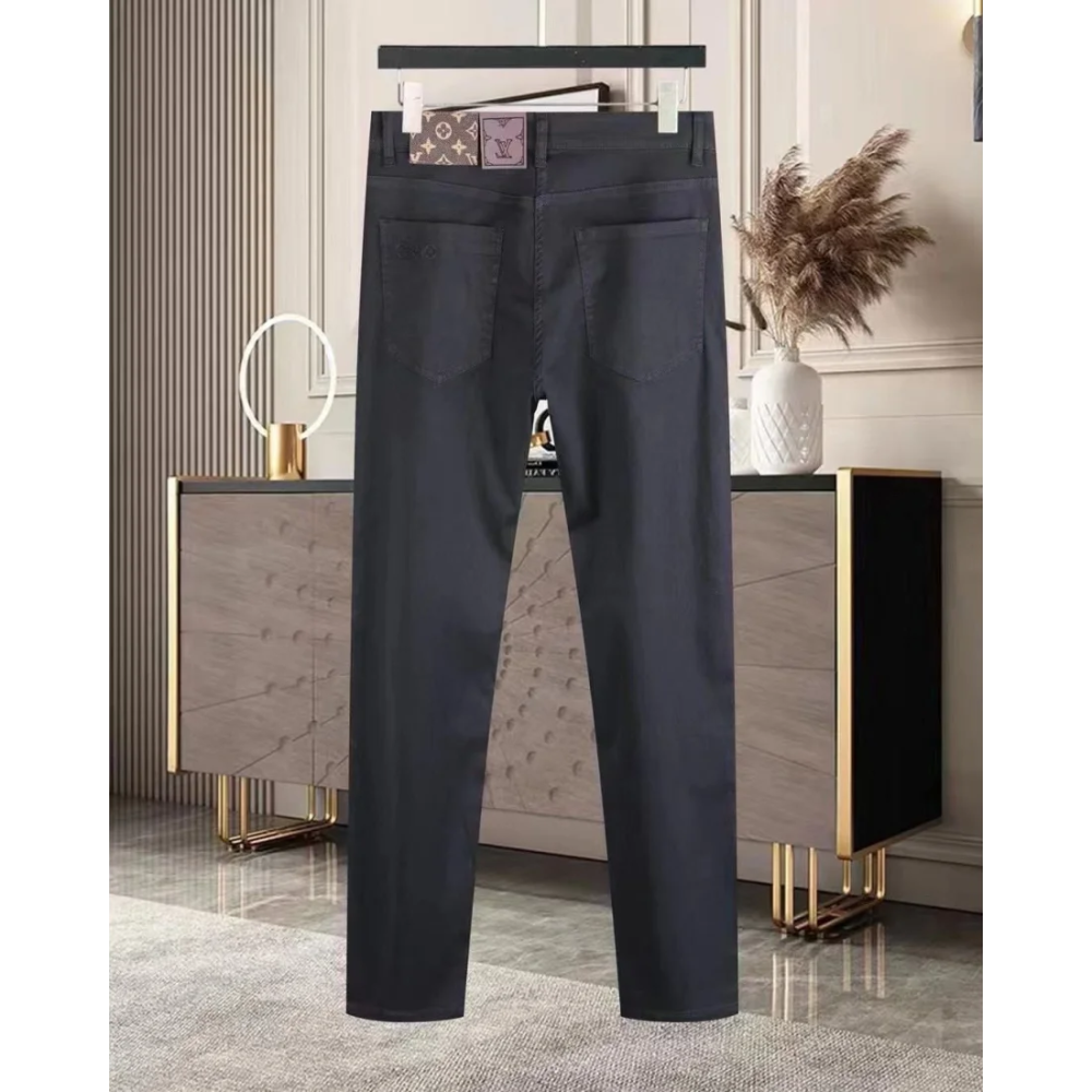Louis Vuitton Black Premium Quality Jeans-thumb-0