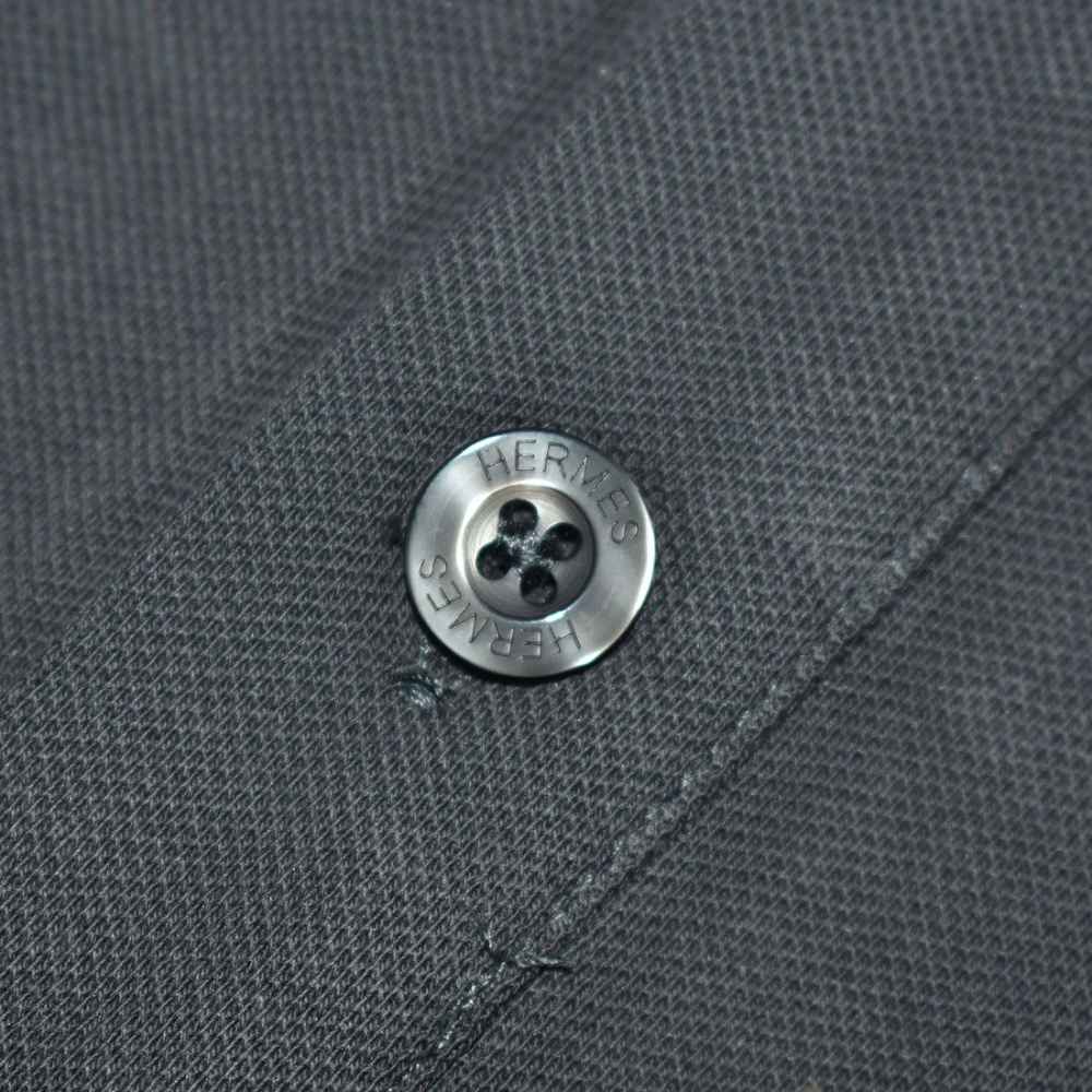 Hermes Dark Grey Premium Quality Half Sleeve T-shirt-5