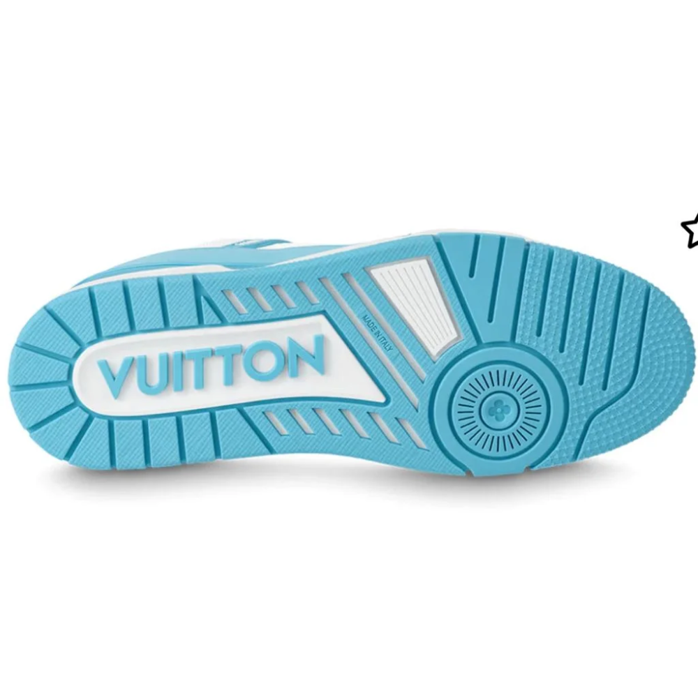 Louis Vuitton Sky Blue Premium Quality Sneakers-2