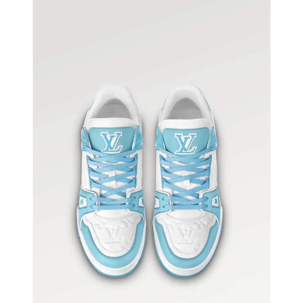 Louis Vuitton Sky Blue Premium Quality Sneakers-5