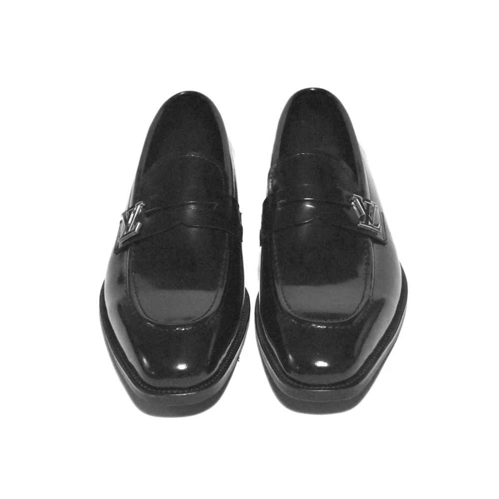 Louis Vuitton Black Premium Quality Loafers-3
