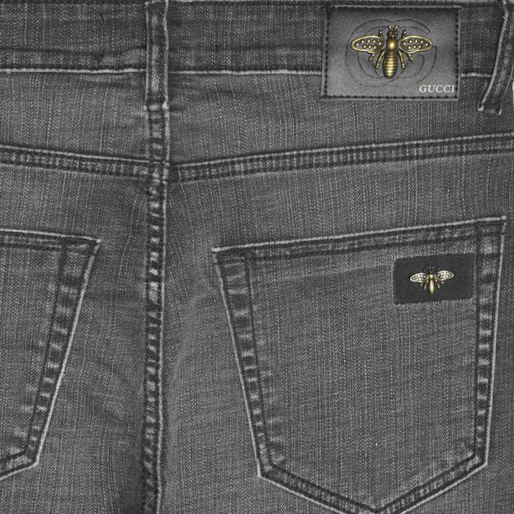 Gucci Light Black Premium Quality Denim Jeans-thumb-3