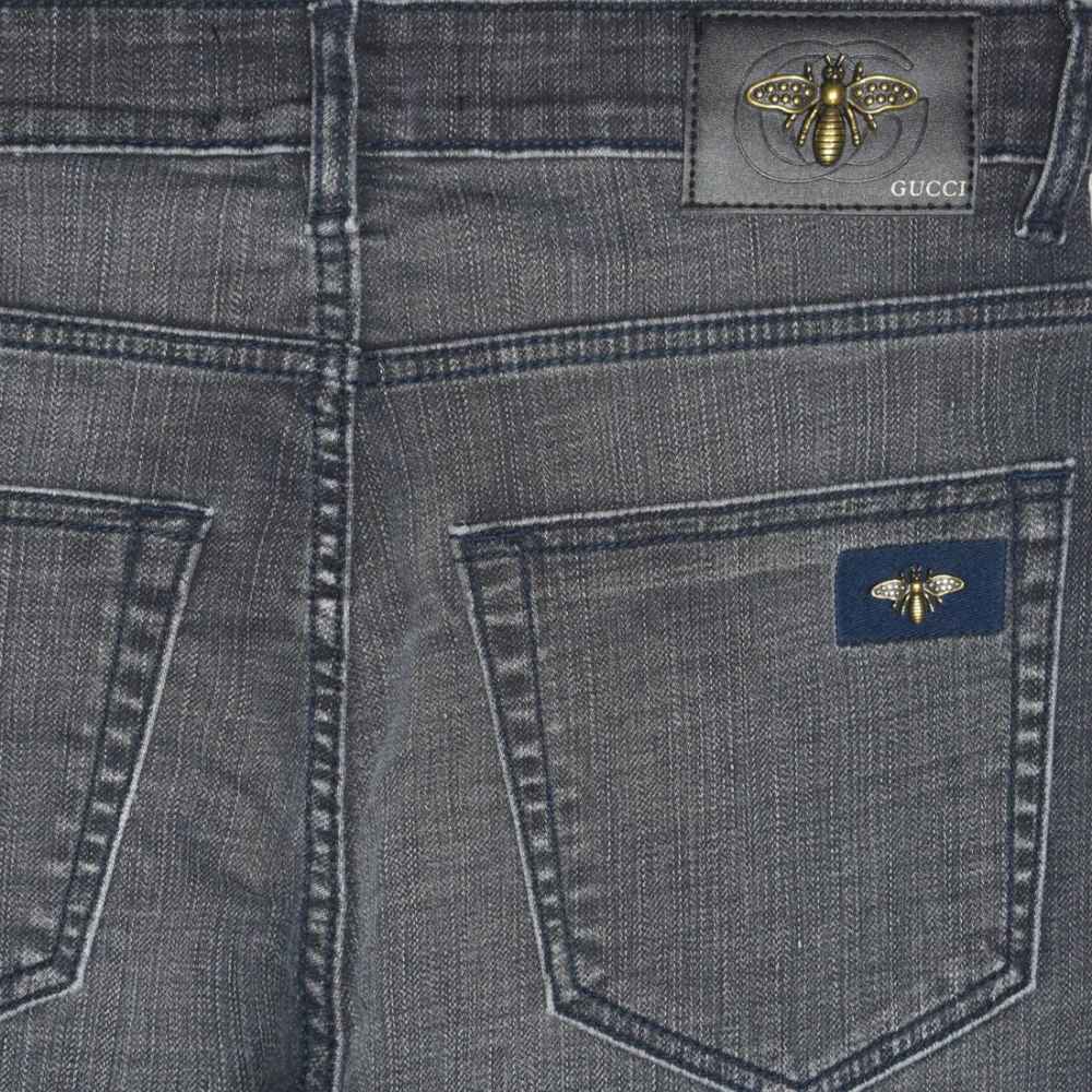 Gucci Navy Blue Premium Quality Denim Jeans-3