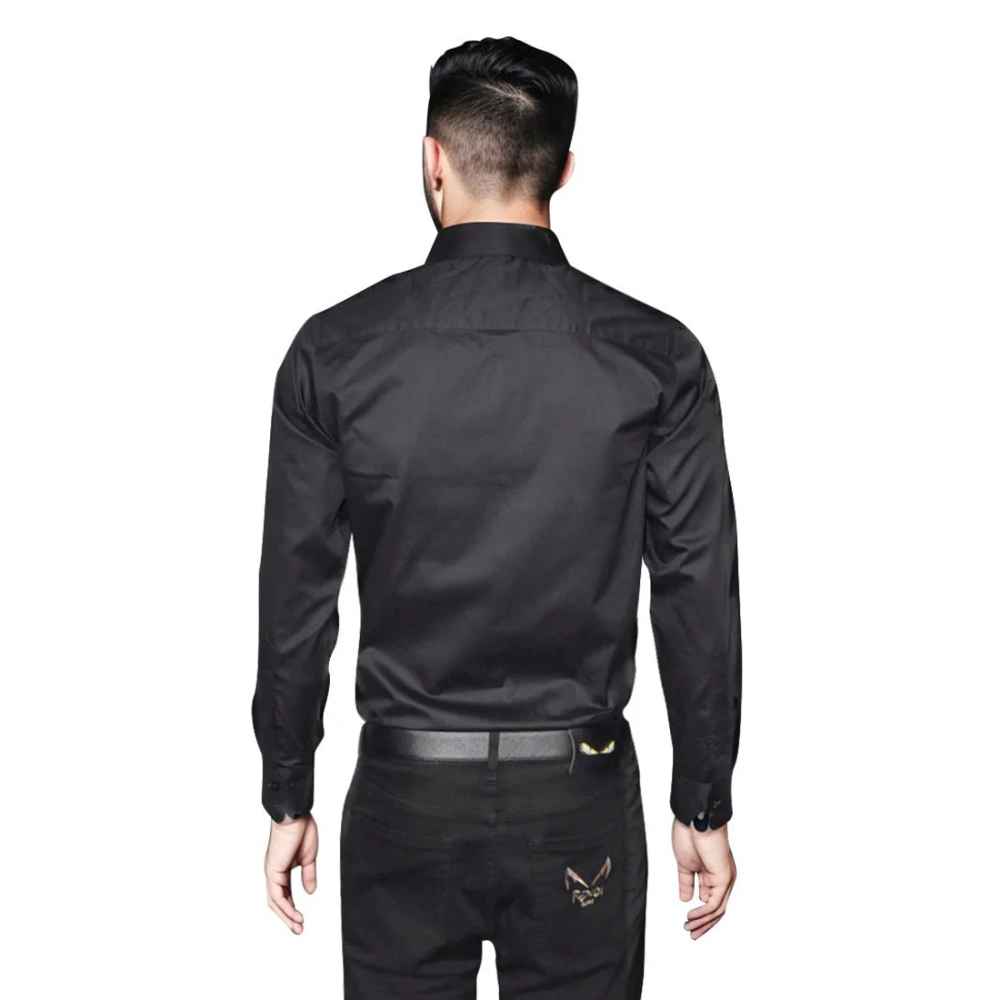 Louis Vuitton Black Premium Quality Men's Shirt-1