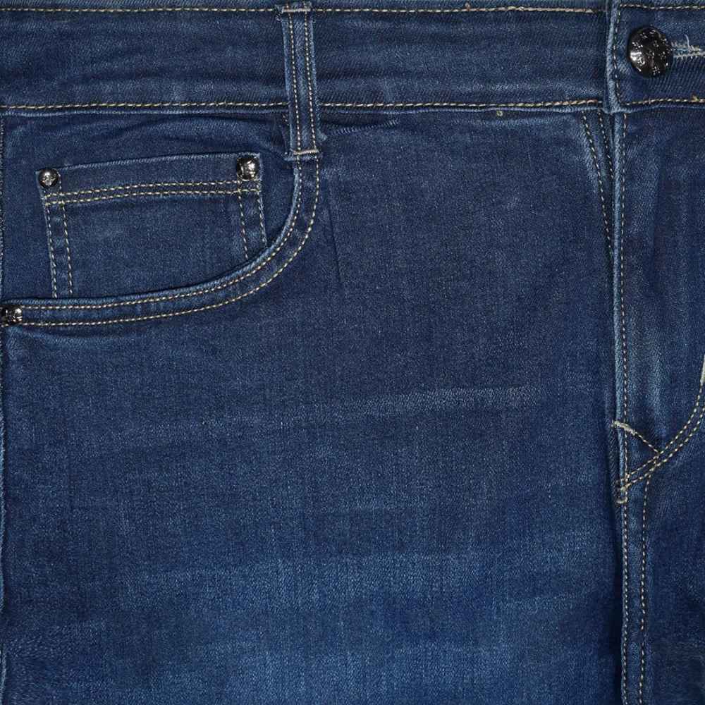 Louis Vuitton Dark Blue Premium Quality Denim Jeans-2