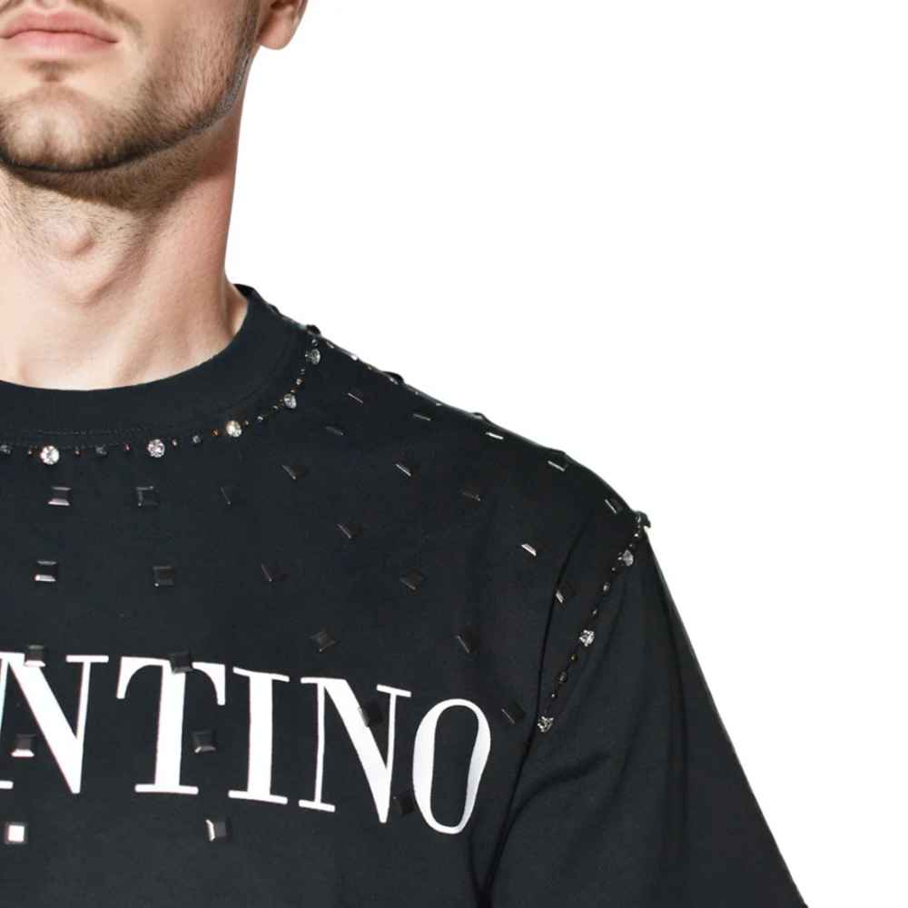 Valentino Black Premium Quality T-shirt-4