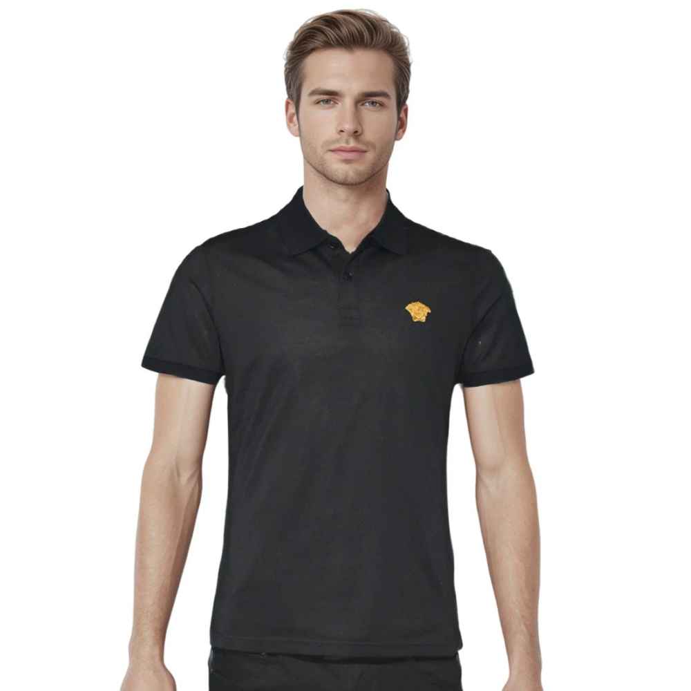 Versace Black Premium Quality T-shirt-3