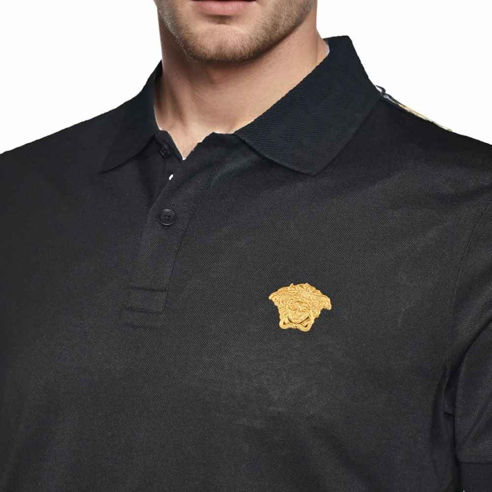 Versace Black Premium Quality T-shirt-2