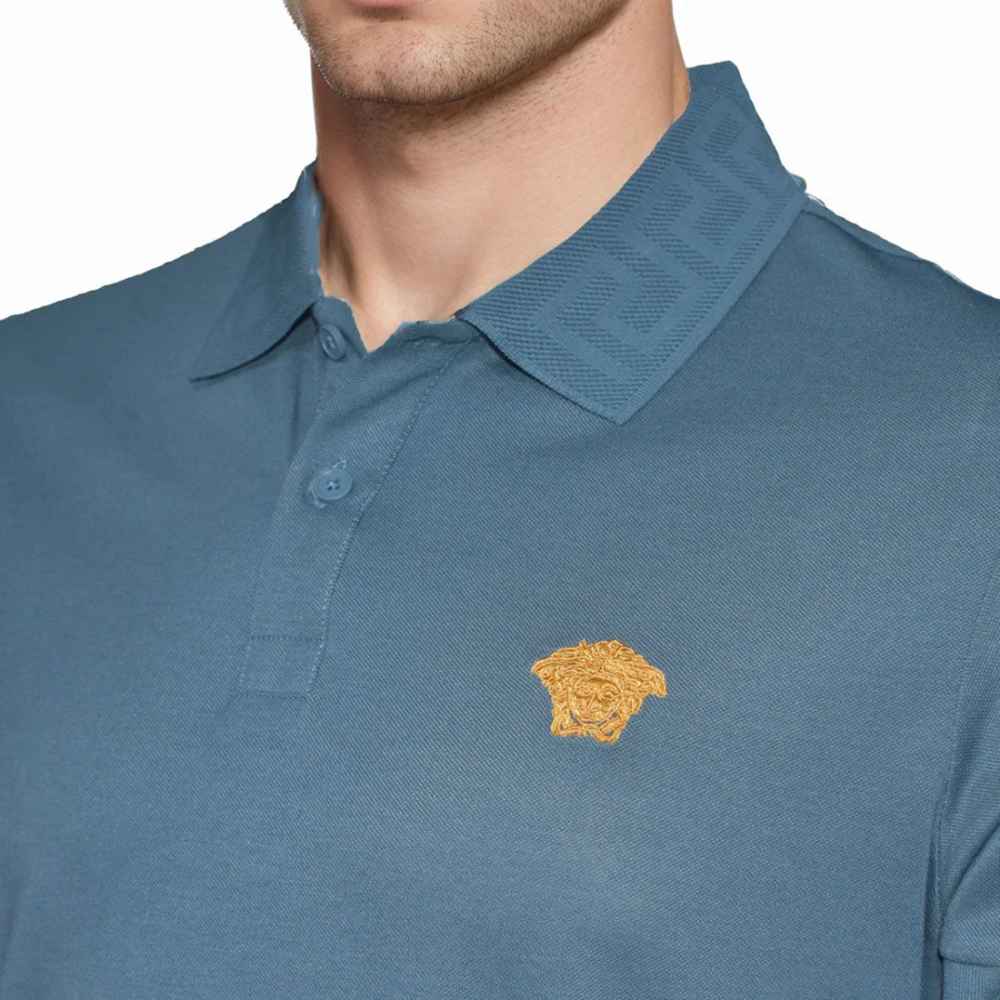Versace Blue Premium Quality T-shirt-thumb-2