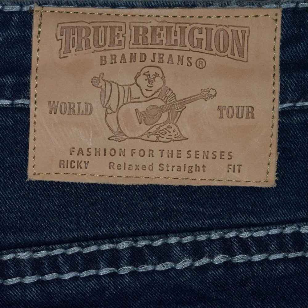 True Religion Dark Blue Premium Quality Jeans-5