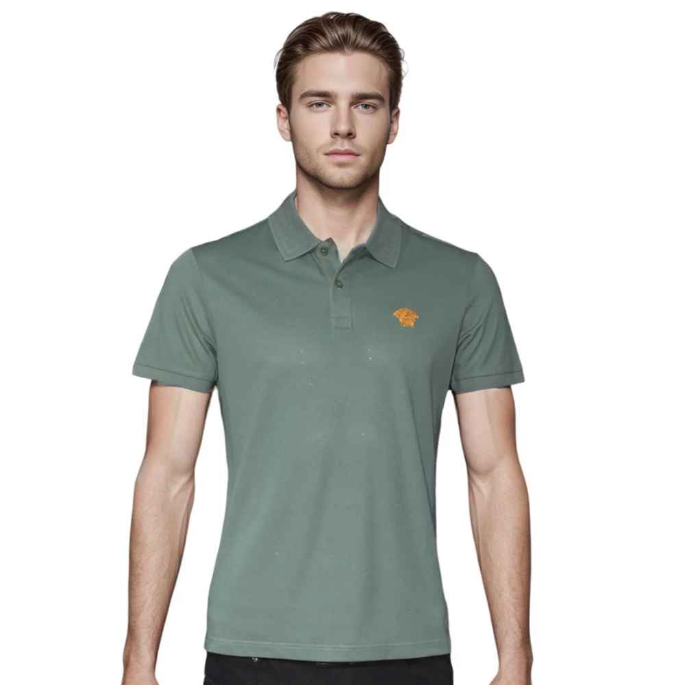 Versace Green Premium Quality T-shirt-thumb-0