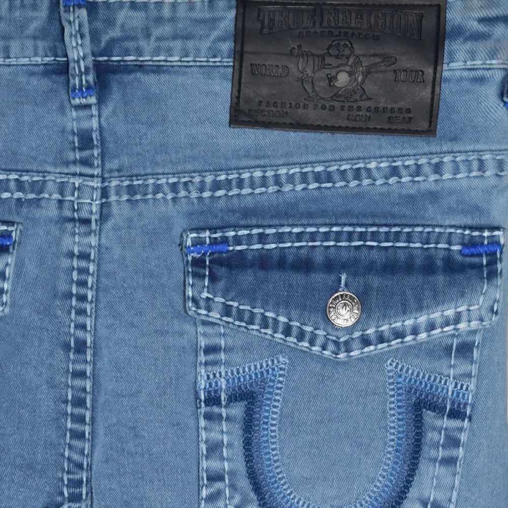 True Religion Light Blue Premium Quality Luxury Jeans-thumb-3