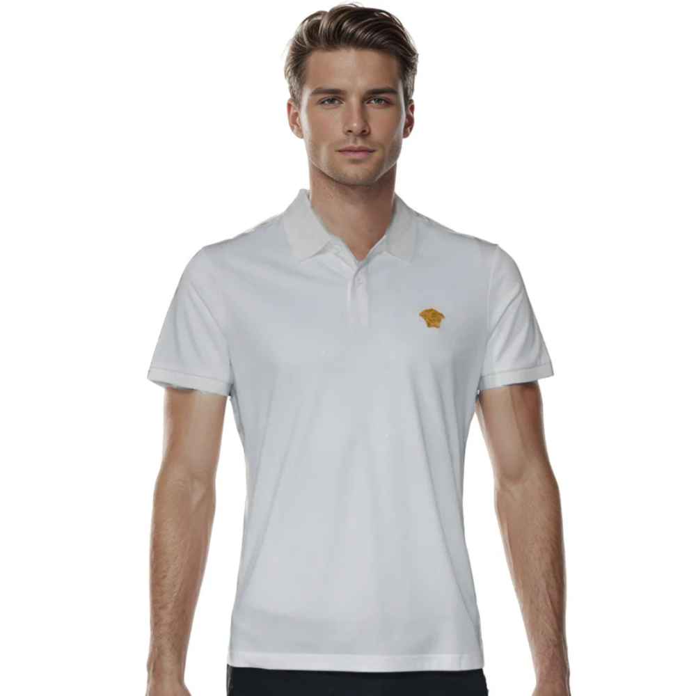 Versace White Premium Quality T-Shirt-thumb-0