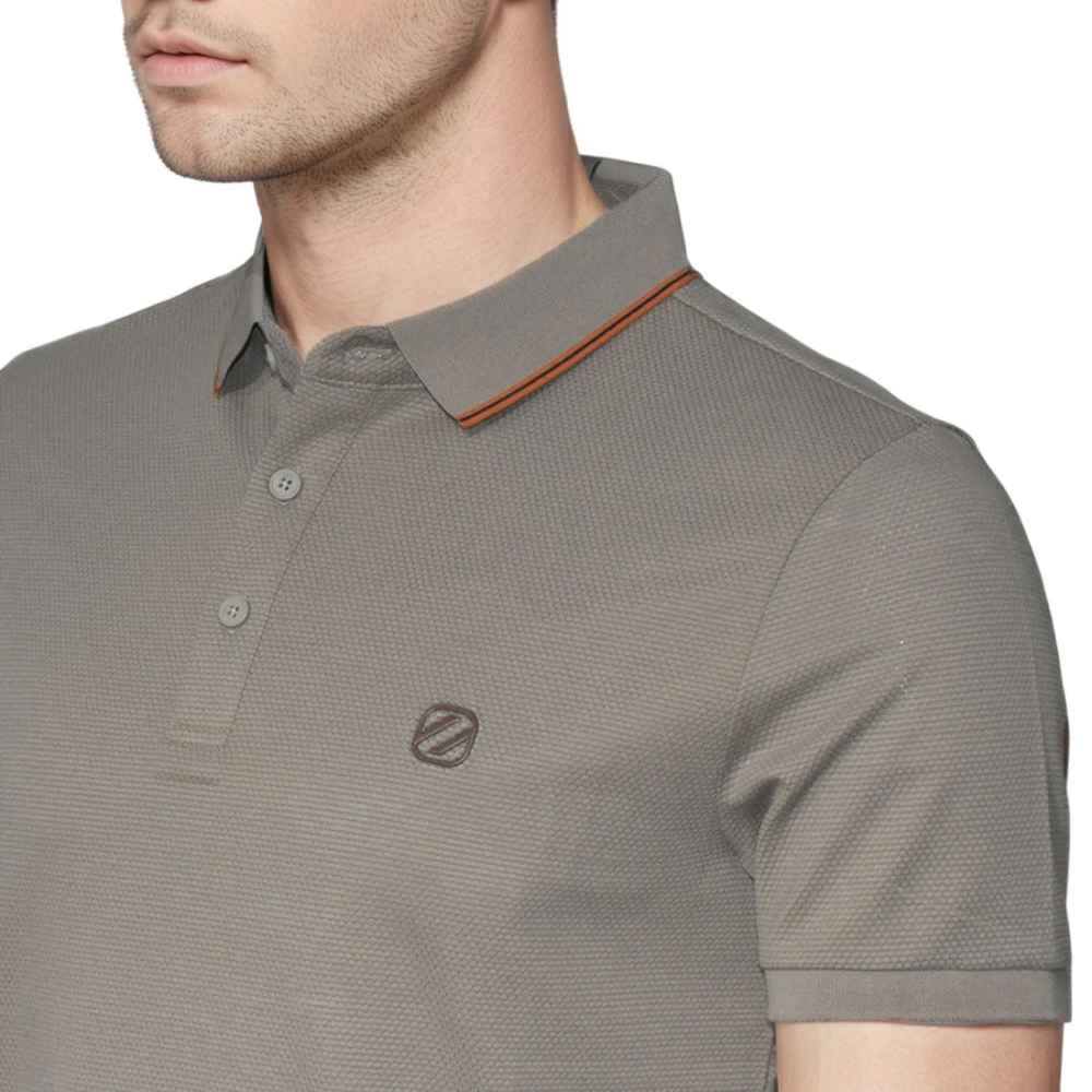 Zegna Brown Premium Quality T-shirt-2