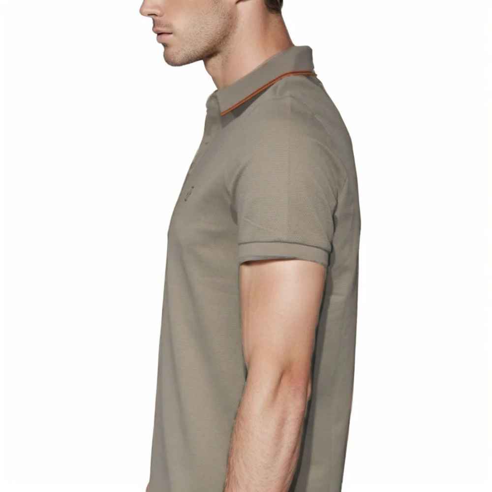 Zegna Brown Premium Quality T-shirt-3