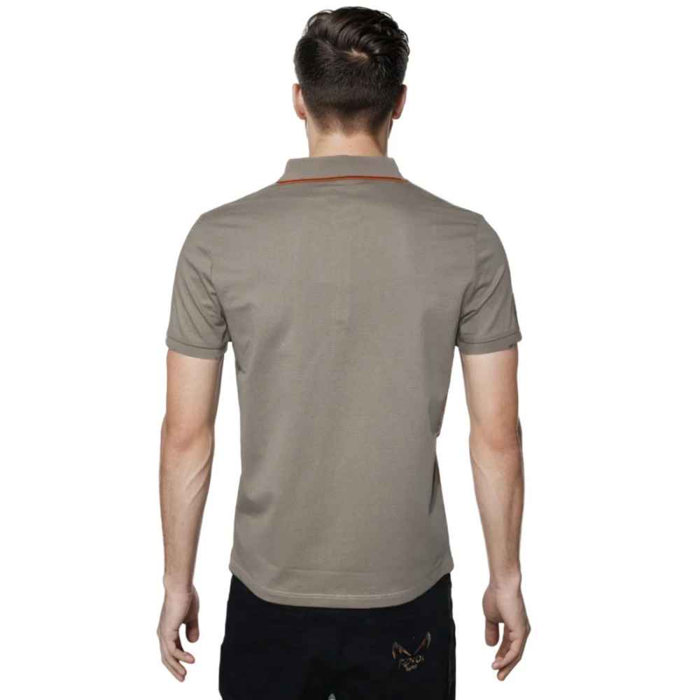 Zegna Brown Premium Quality T-shirt-1