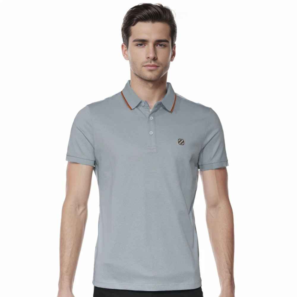 Zegna Light Blue Premium Quality T-shirt-thumb-0