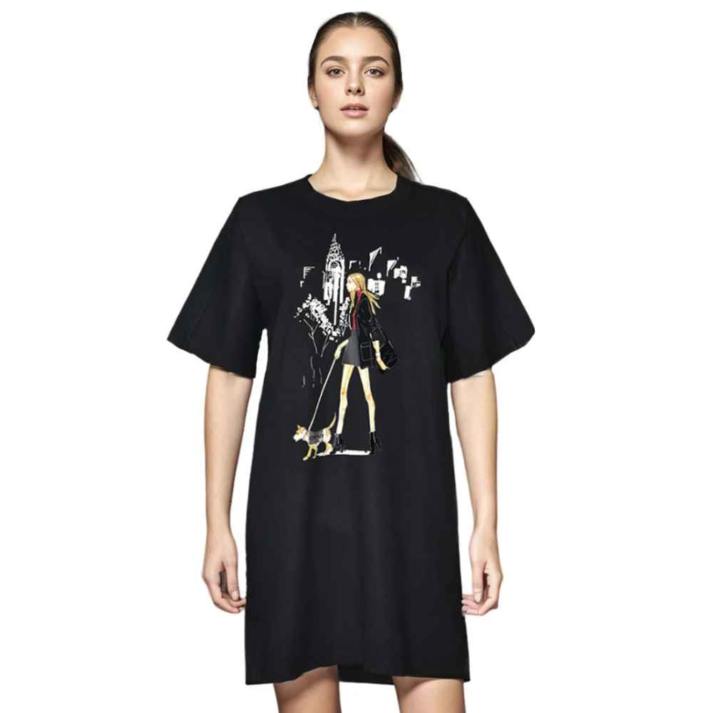 DKNY Black Premium Quality Dress-thumb-0