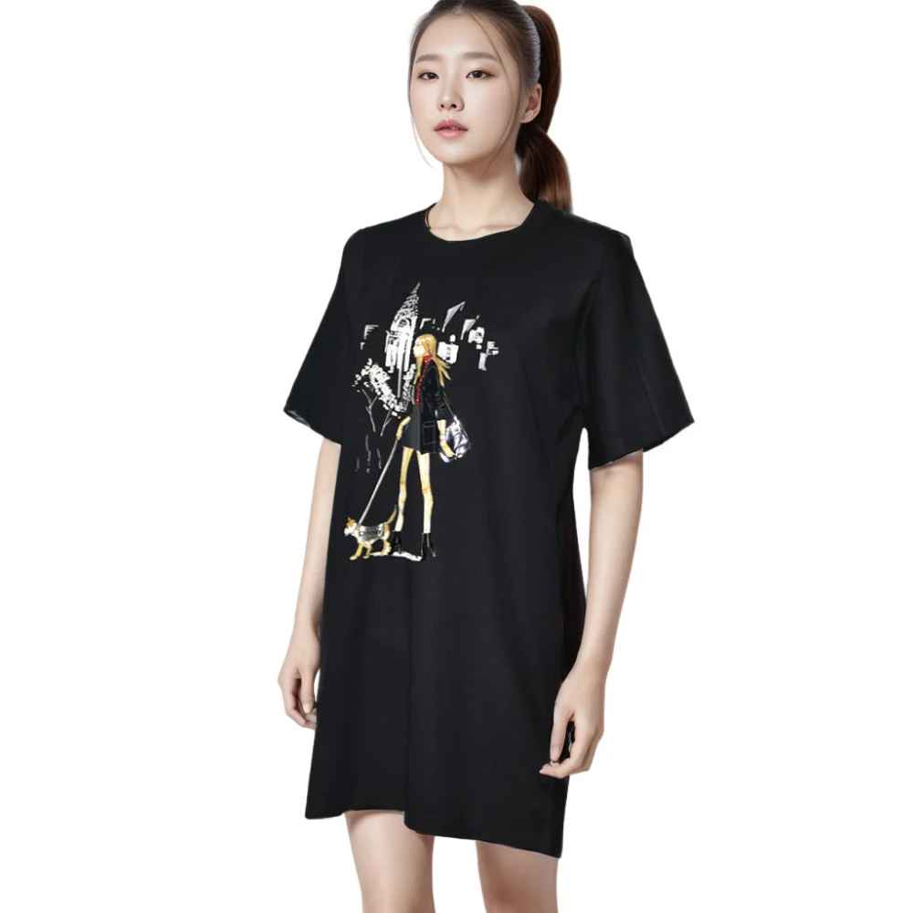 DKNY Black Premium Quality Dress-thumb-1