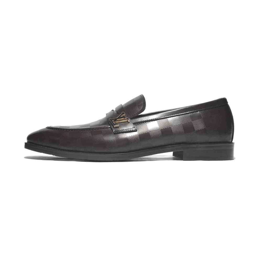 Louis Vuitton Brown Premium Quality Loafers-1