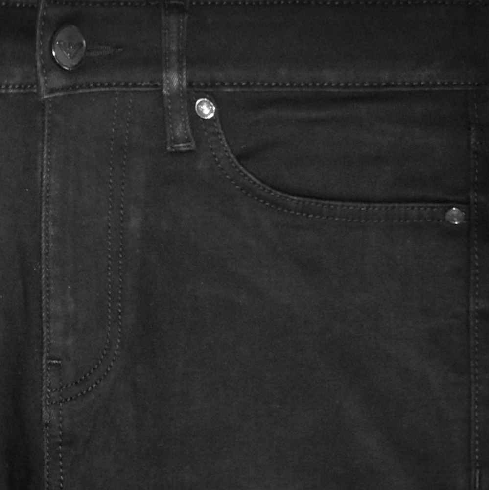 Emporio Armani Black Premium Quality Jeans-thumb-1