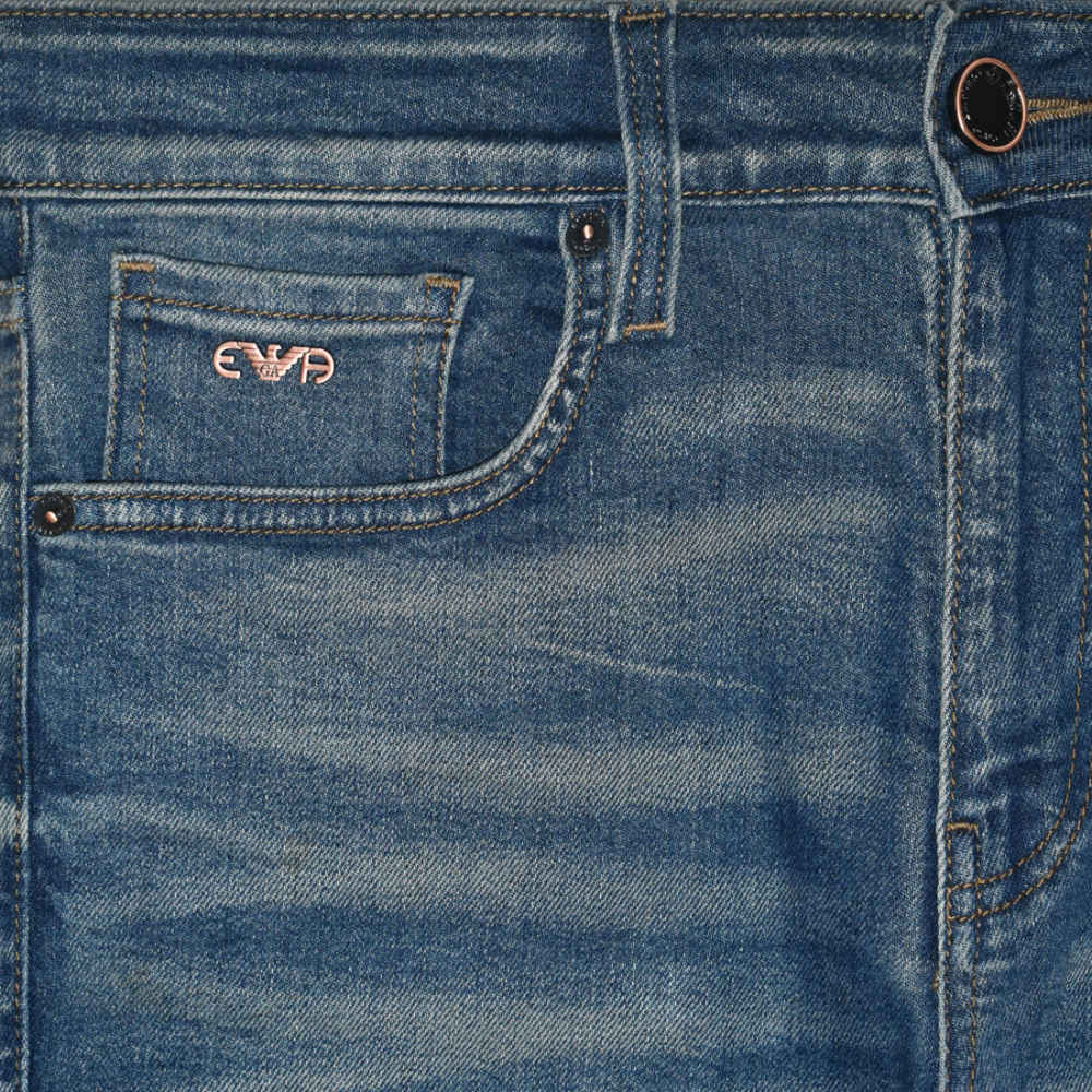 Emporio Armani Blue Premium Quality Jeans-2