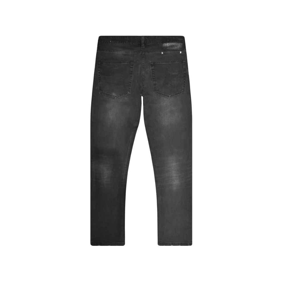 Golden Goose Pocket Printed Black Denim Jeans-5