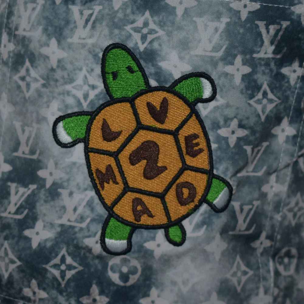 Louis Vuitton Green Premium Quality Designer Shirt-4