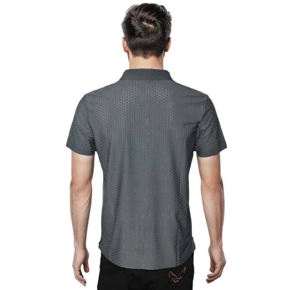 Gucci Embroidered logo Dark Green Premium Polo T-shirt-1