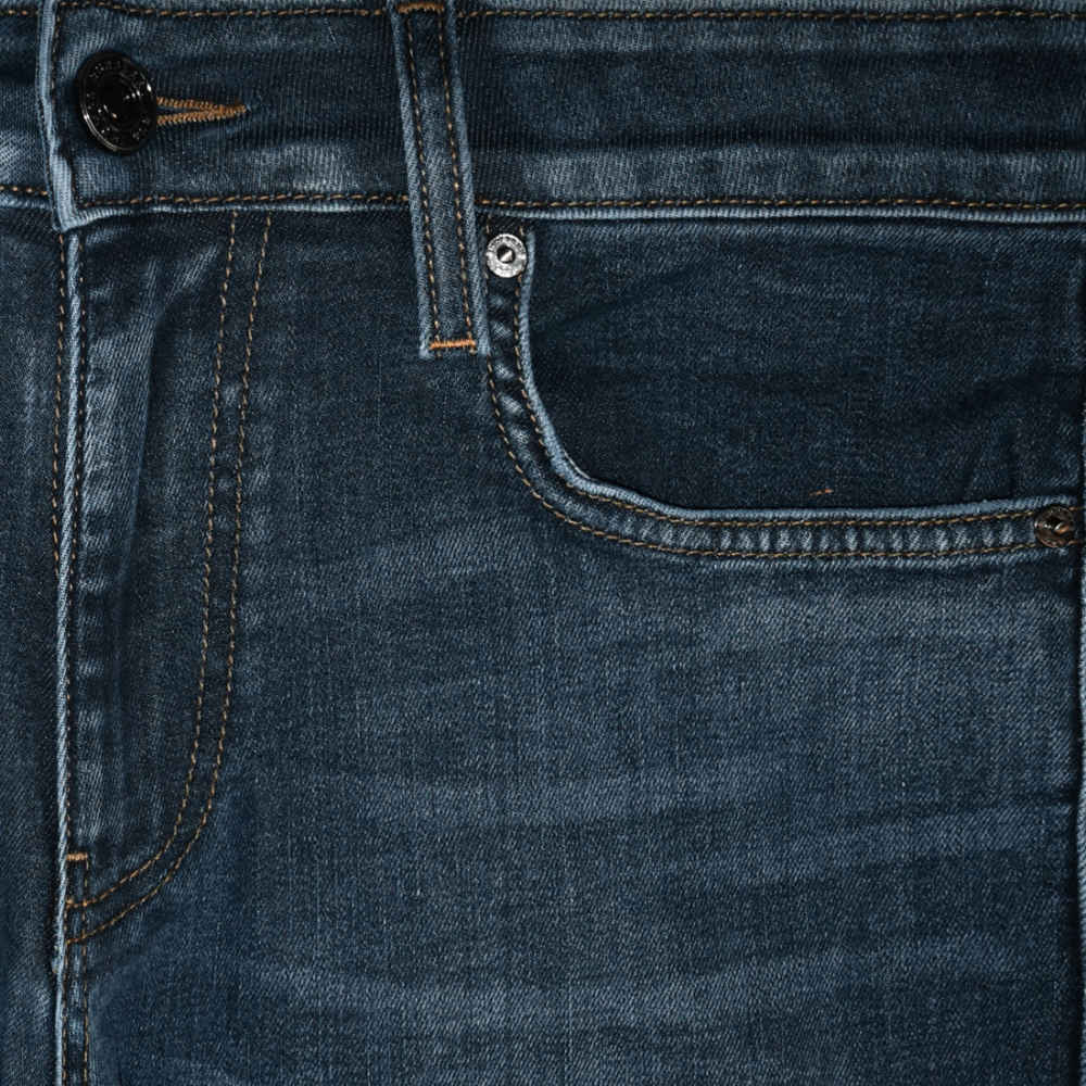 Burberry Navy Blue Premium Quality Jeans-thumb-1