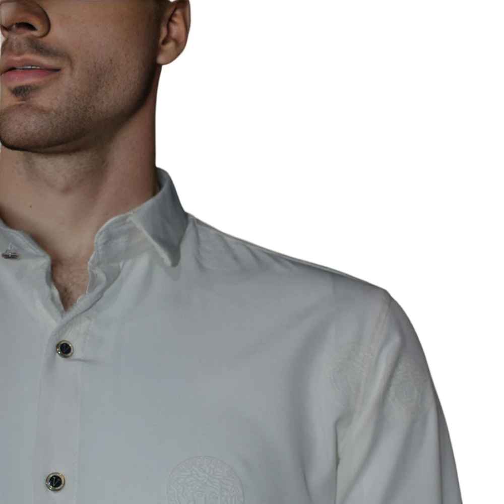 Versace White Premium Quality Designer Shirt-4