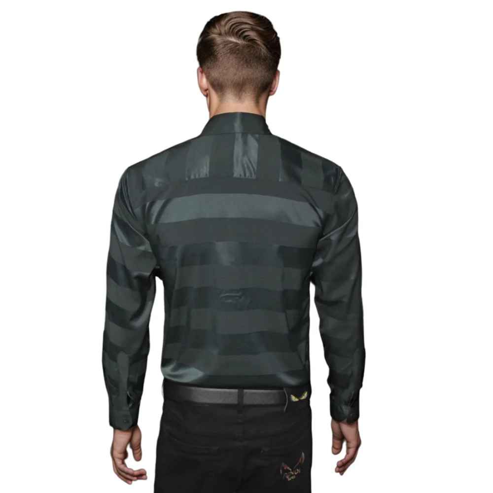 Versace Green Premium Quality Designer Shirt-5