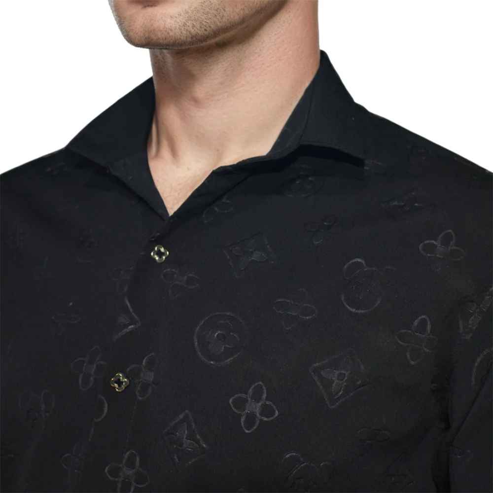 Louis Vuitton Embossed Black Premium shirt-thumb-2