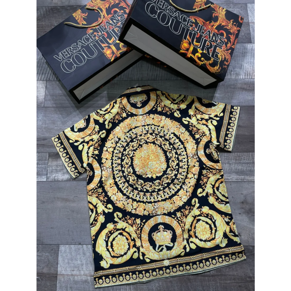 Versace Barocco Silk Shirt-1
