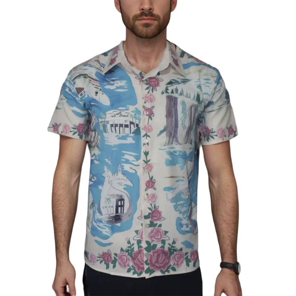 Amiri Multicolor California Shirt-thumb-3