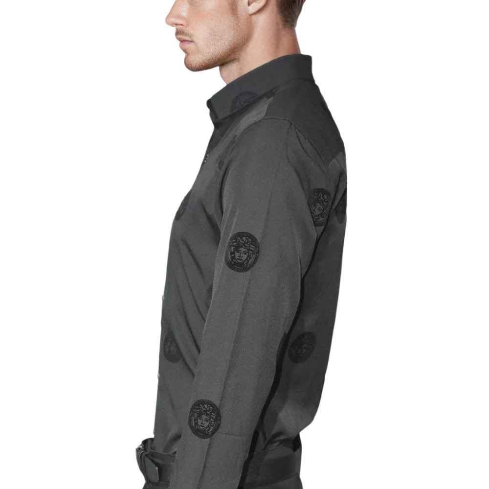 Versace Black Premium Quality Designer Shirt-2